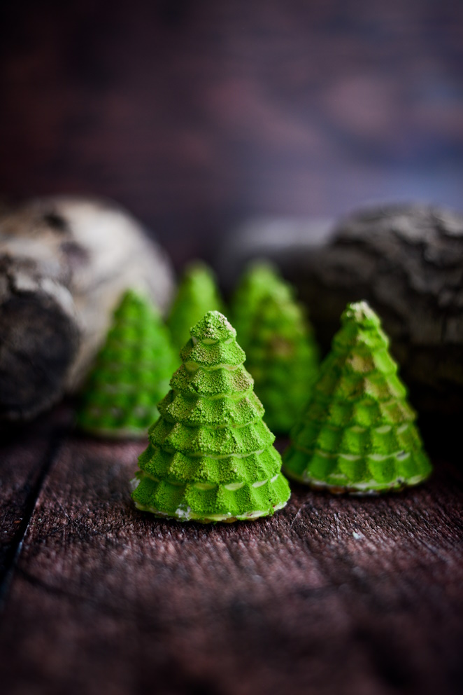 17 ausgefallene Weihnachtsdesserts tannenbaum-toertchen-einfach-backen