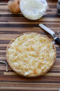 Zwiebel Tarte Tarte A L Oignon Rezept 4 200x300