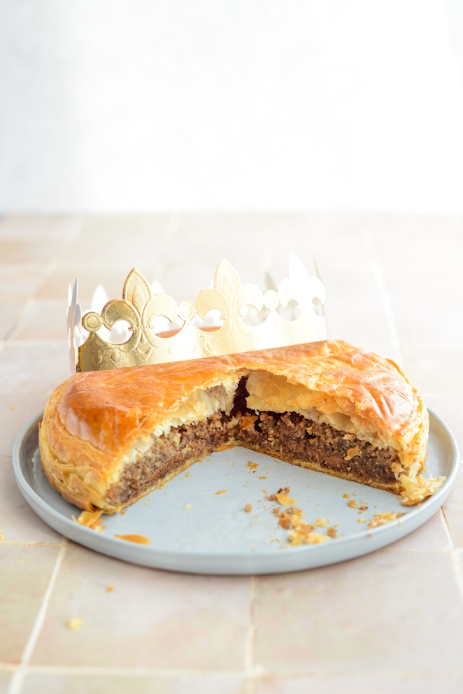 Galette des rois mit Haselnüssen galette-des-rois-mit-haselnuss-creme