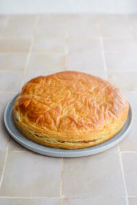 Galette des rois mit Haselnüssen Galette Des Rois Mit Nussnougat 4 200x300