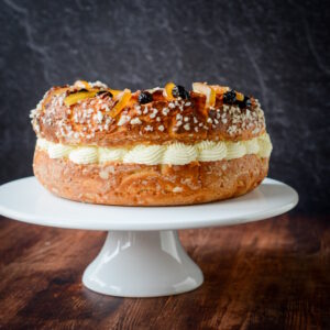 Roscón de Reyes (Dreikönigskuchen aus Spanien)