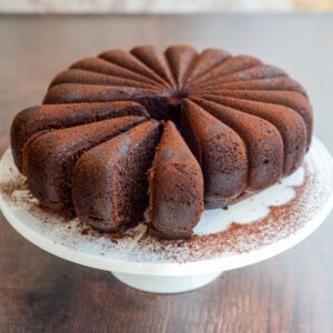 Schokoladen-Olivenöl-Kuchen