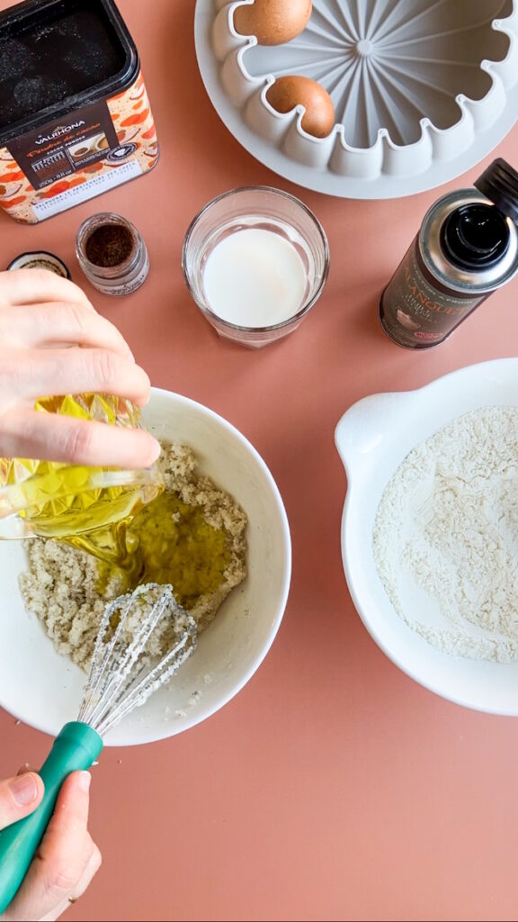 Schokoladen-Olivenöl-Kuchen Rezept