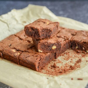 Brownie mit Fleur de Sel