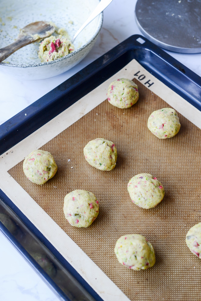 Pistazien-Himbeer-Cookies Rezept