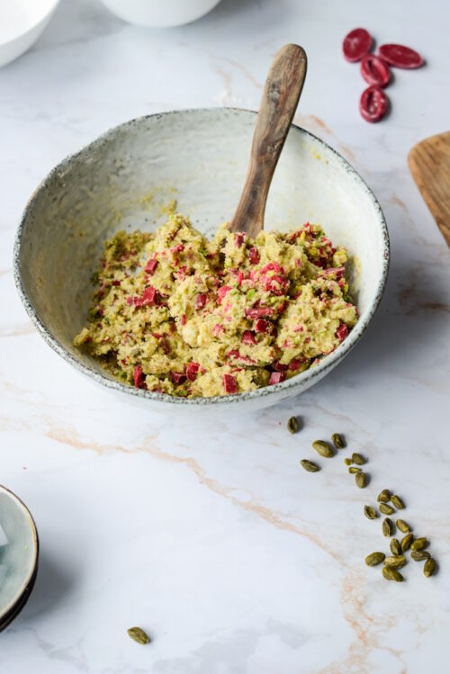 Pistazien-Himbeer-Cookies Rezept