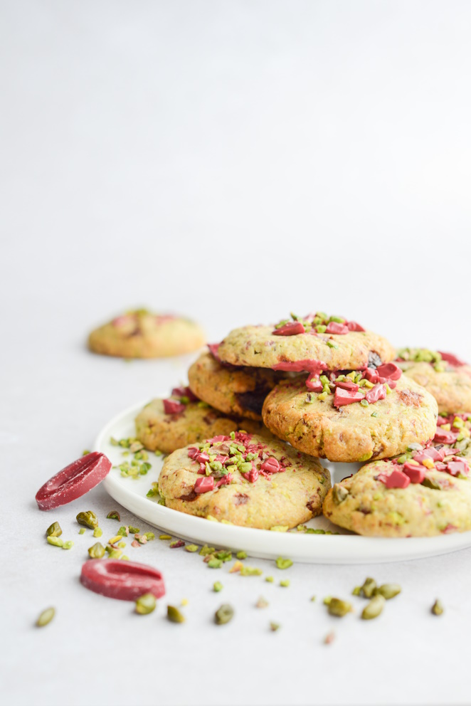 Pistazien-Himbeer-Cookies pistazien-himbeer-cookies