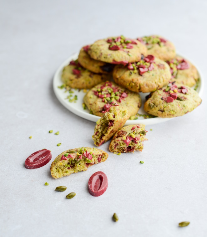 Pistazien-Himbeer-Cookies pistazien-und-himbeer-cookies