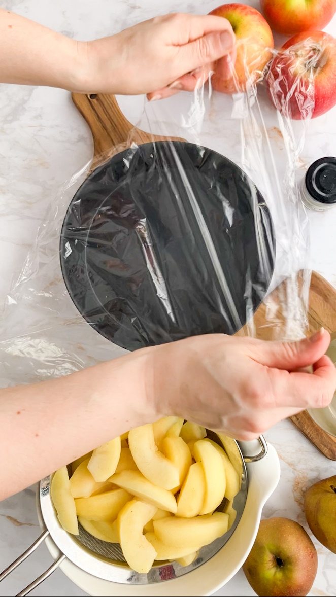 Apfelkuchen ohne Teig Rezept