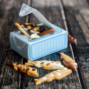 Schokoladen Sardinen