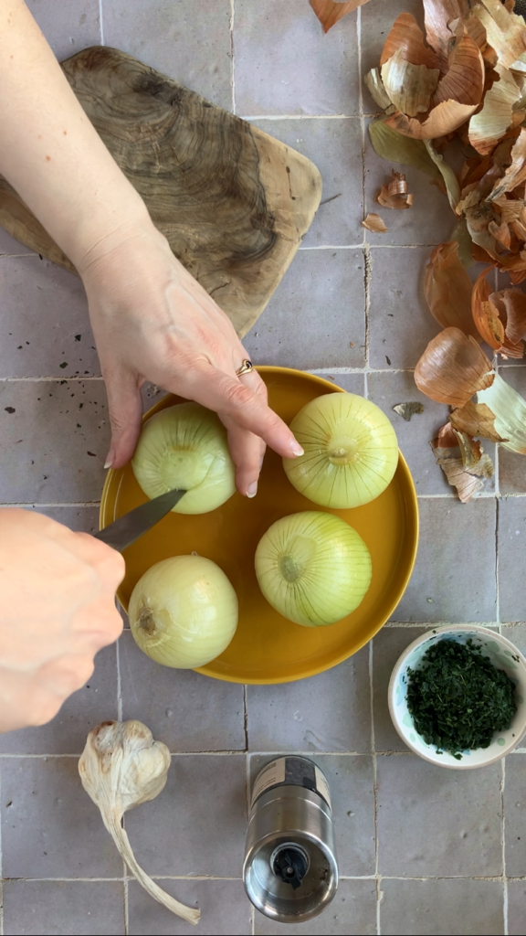 Gebackene Zwiebeln Rezept