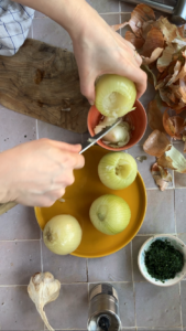Gebackene Zwiebeln Gebackene Zwiebeln Mit Ziegenkäse 8 169x300