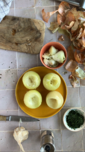 Gebackene Zwiebeln Gebackene Zwiebeln Mit Ziegenkäse 9 169x300