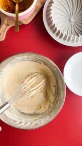 Quatre-quarts mit Vanille Gleichschwerkuchen Rezept Schritt 12 Teig Rühren Mit Schneebesen