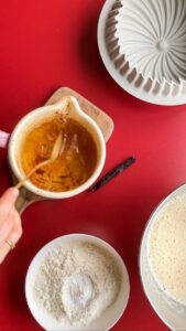 Quatre-quarts mit Vanille Gleichschwerkuchen Rezept Schritt 5 Butter Und Zucker Mischen