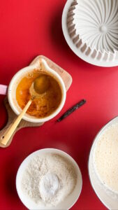 Quatre-quarts mit Vanille Gleichschwerkuchen Rezept Schritt 6 Zutaten Für Quatre Quarts
