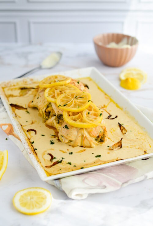 Hähnchenbrust-Braten in Zitronensauce Rezept Hähnchenbrust-Braten in Zitronensauce Rezept