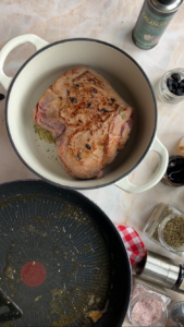 Lammbraten mit Piment d'Espelette und schwarzem Knoblauch Lammbraten Mit Piment D Espelette 6 169x300