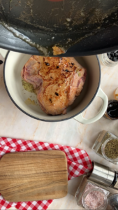 Lammbraten mit Piment d'Espelette und schwarzem Knoblauch Lammbraten Mit Piment D Espelette 7 169x300