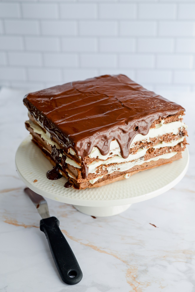  Milch Schnitte Torte Mit Schokolade