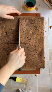 Milchschnitten-Schoko-Torte Milchschnitten Torte Mit Schokolade 11 169x300