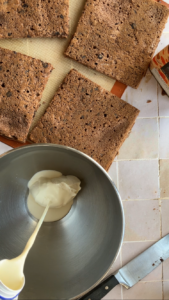 Milchschnitten-Schoko-Torte Milchschnitten Torten 2 169x300