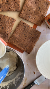 Milchschnitten-Schoko-Torte Milchschnitten Torten 7 169x300