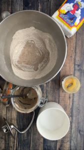Reines Buchweizen Brot mit Sauerteig Reines Buchweizen Brot Mit Saürteig 21 169x300