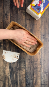 Reines Buchweizen Brot mit Sauerteig Reines Buchweizen Brot Mit Saürteig 31 169x300