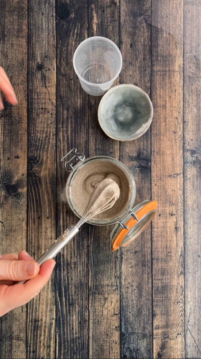 Reines Buchweizen Brot mit Sauerteig Rezept