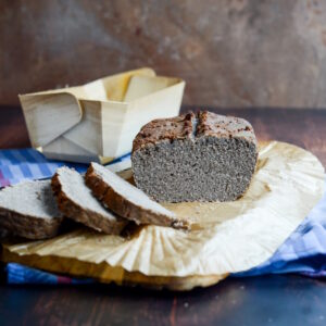 Reines Buchweizen Brot mit Sauerteig