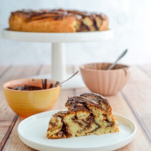 Brioche-Schnecke mit Nougat