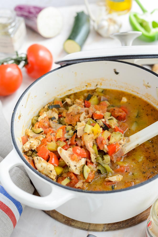 Hähnchenbrust mit Ratatouille haehnchenfilet-mit-ratatouille-1