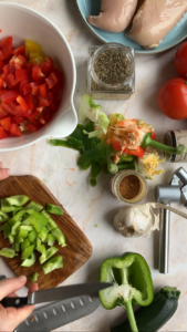 Hähnchenbrust mit Ratatouille One Pot Hänchen Mit Ratatouille 10 169x300