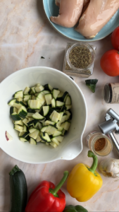 Hähnchenbrust mit Ratatouille One Pot Hänchen Mit Ratatouille 3 169x300
