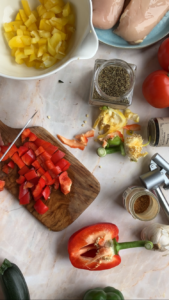 Hähnchenbrust mit Ratatouille One Pot Hänchen Mit Ratatouille 8 169x300