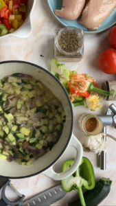 Hähnchenbrust mit Ratatouille Ratatouille Mit Hänchenbrust 3 169x300