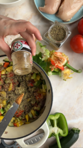 Hähnchenbrust mit Ratatouille Ratatouille Mit Hänchenbrust 6 169x300