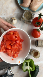 Hähnchenbrust mit Ratatouille Ratatouille Mit Hänchenbrust 8 169x300