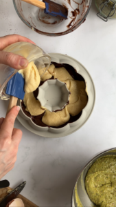 Marmorkuchen mit Pistazien Marmorkuchen Pistazien Schoko 6 169x300