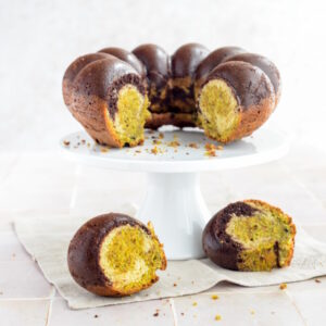 Marmorkuchen mit Pistazien