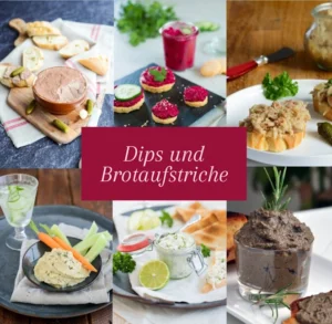 23 Dips und Brotaufstriche
