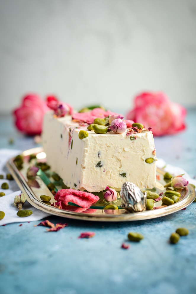  Pistazien Rose Eis