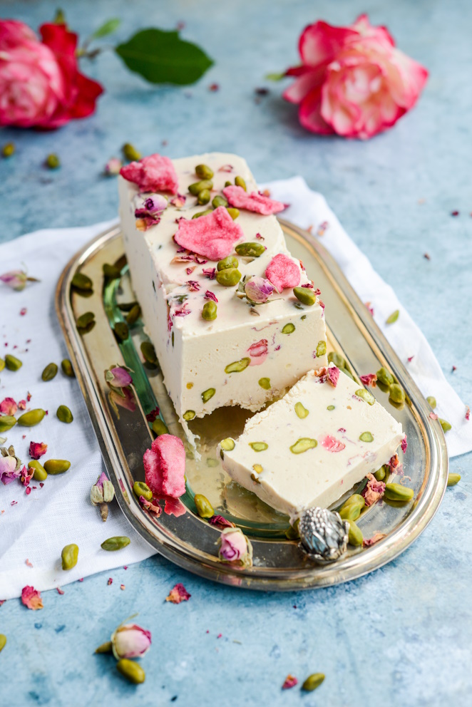  Rosen Und Pistazien Eis