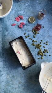 Rosen-Pistazien-Eis Rosen Und Pistazien Eiscreme 8 169x300