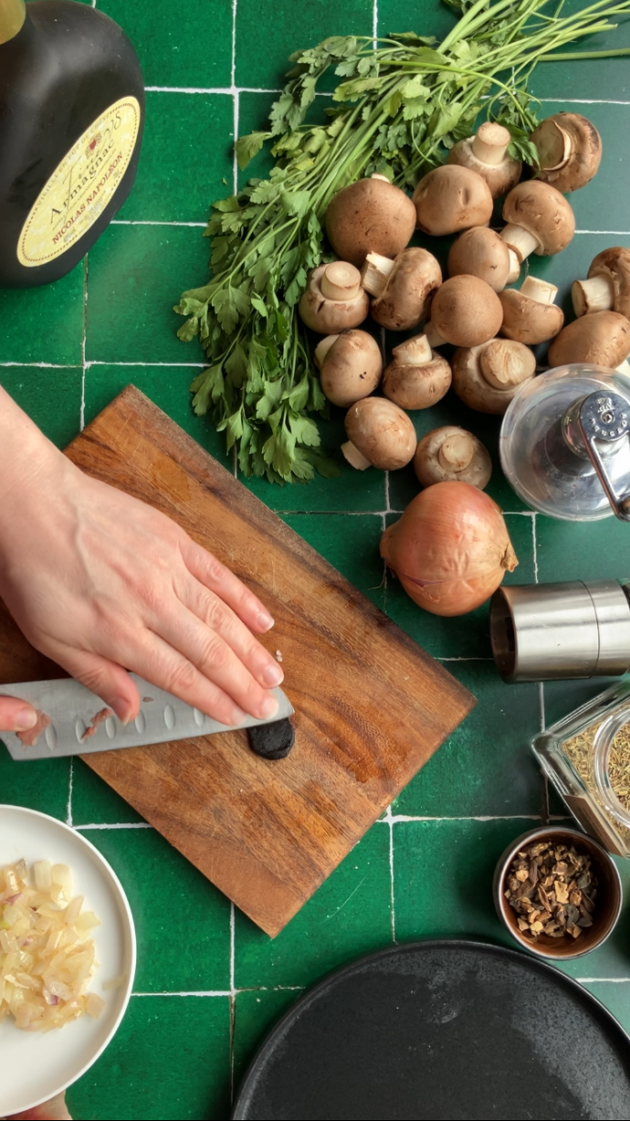 Schweinmedaillons mit Champignons-Sahne-Sauce Rezept