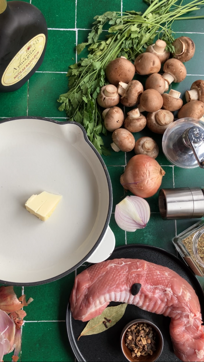 Schweinmedaillons mit Champignons-Sahne-Sauce Rezept