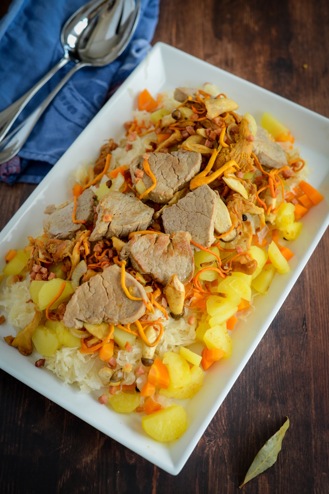 Choucroute Mit Schweinemedaillons Pilzen