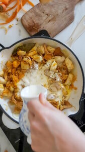 Hähnchenbrust mit Calvados-Sahne Sauce und Pfifferlingen Hähnchenbrust Mit Calvados Sahne Sauce Und Pfifferlingen 14 169x300