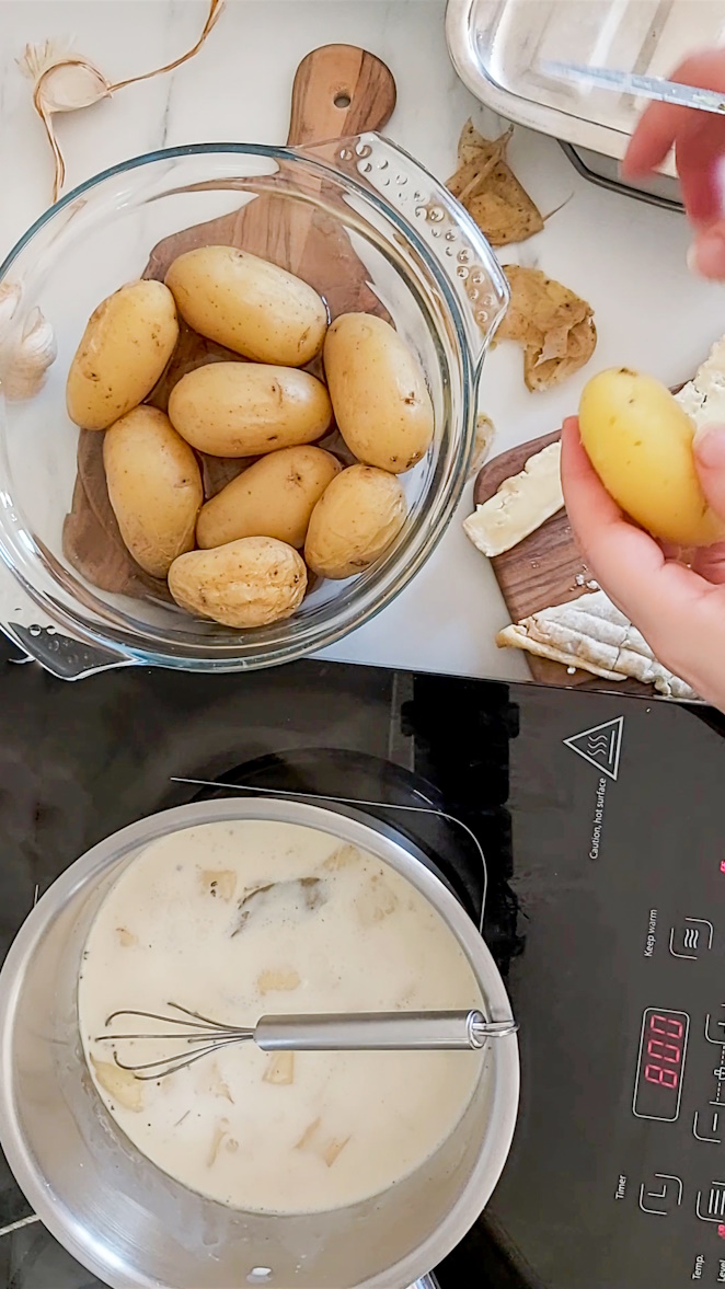 Kartoffelgratin aus der Normandie – mit Pont L’Evêque Käse Rezept